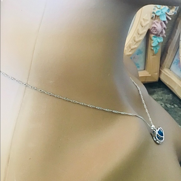 fashion  crystal jewelry lady heart pendant necklace fashion  crystal je… - Picture 3 of 5